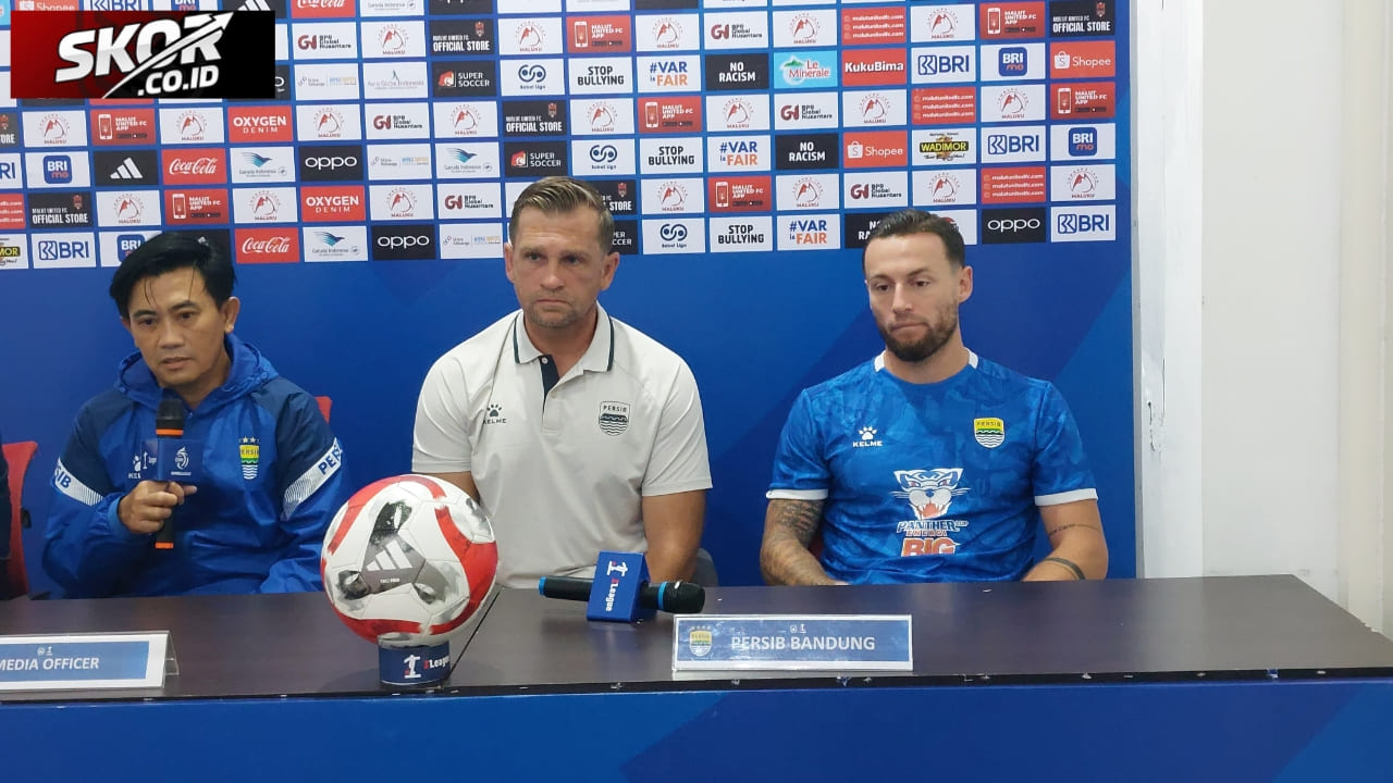 Bojan Absen, Igor Tolic Dampingi Persib Lawan Malut United