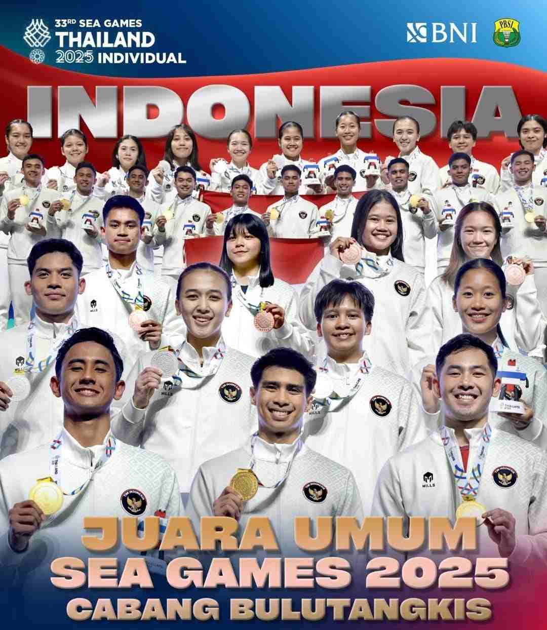 Daftar Atlet Bulutangkis Peraih Medali SEA Games 2025