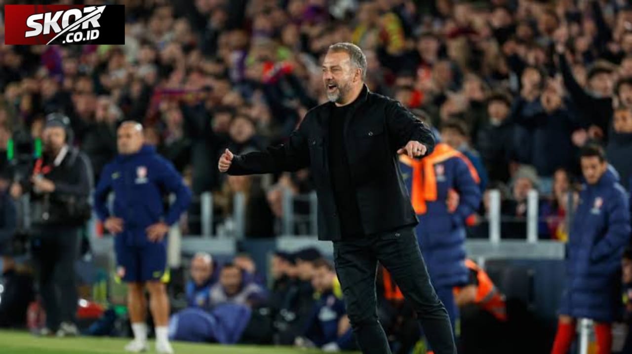 Kalahkan Atletico, Hansi Flick Enggan Bahas Kans Juara