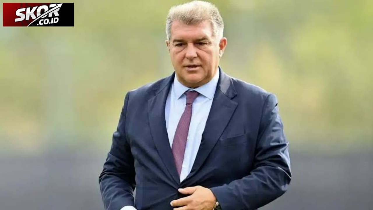 Laporta Sebut Barcelona Tak Puas Menang di Bernabeu