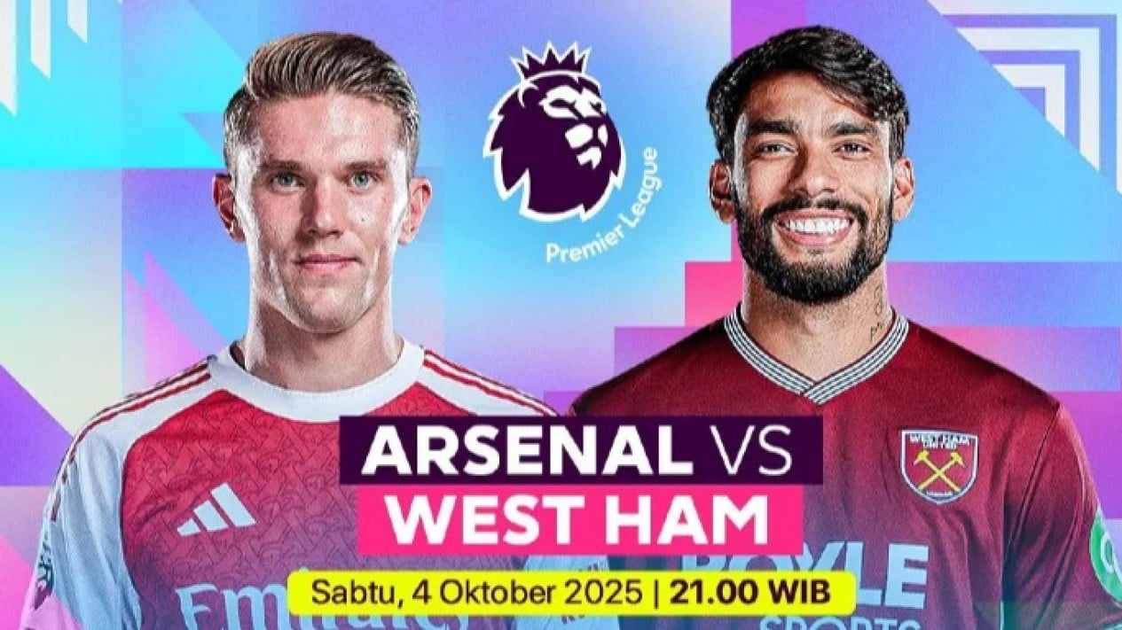 Prediksi Skor Arsenal vs West Ham 2025 | Skor.co.id