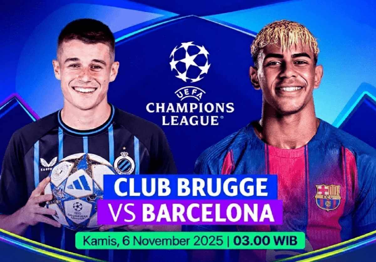 Prediksi Skor Club Brugge vs Barcelona: Dini Hari Nanti